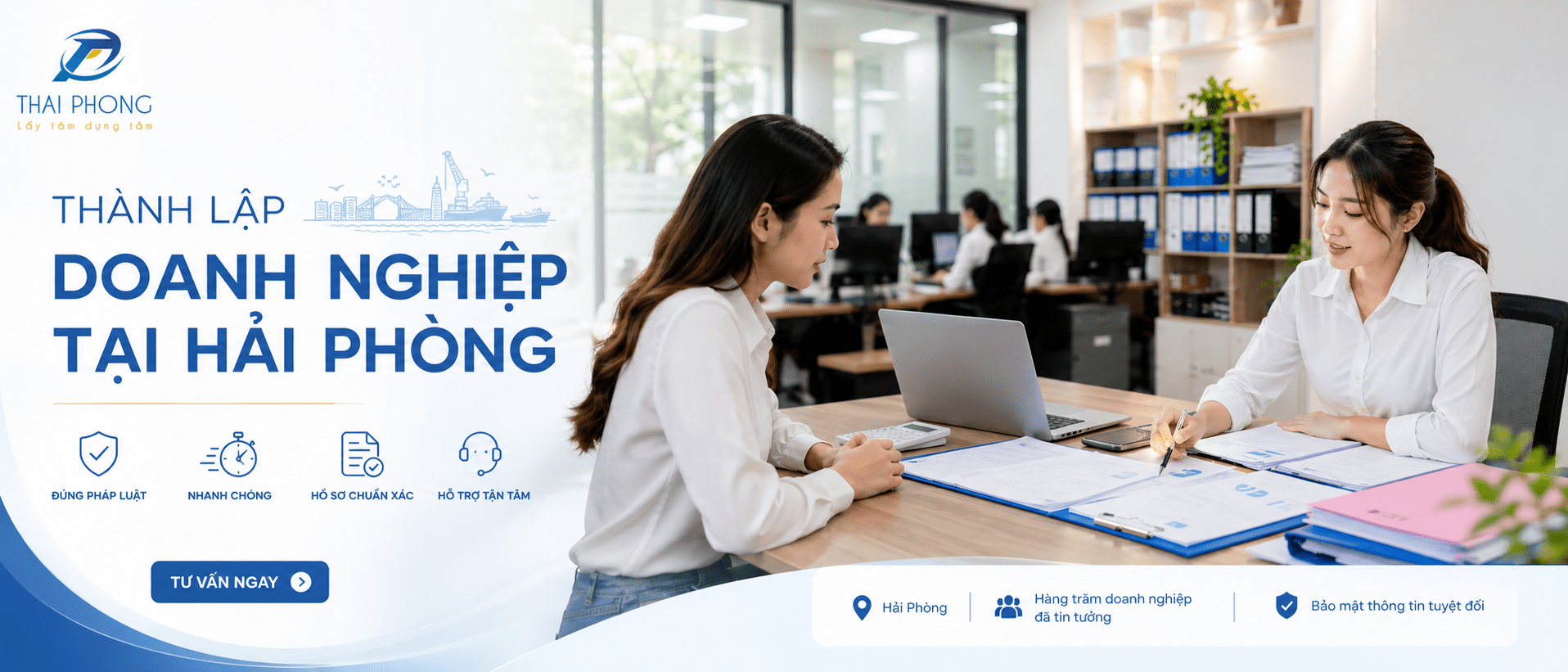 Dịch vụ thành lập doanh nghiệp trọn gói tại Hải Phòng - Thái Phong